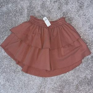 Orange Aerie Skirt